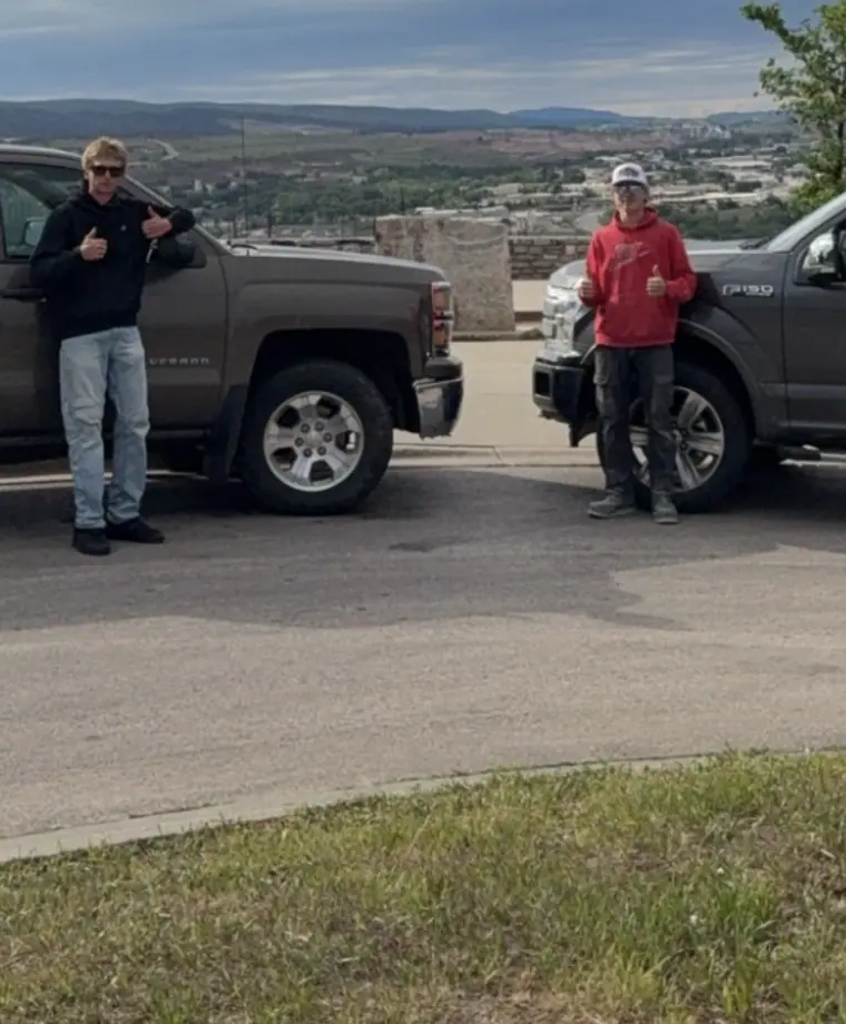 Rapid City SD local junk removal trucks for Cushing's Cleaning Co